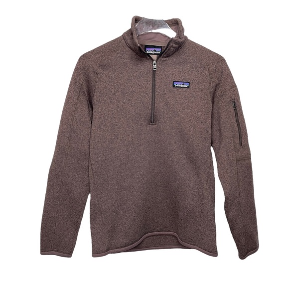 Patagonia Purple Brown Fleece Pullover Women’s Small - Picture 1 of 7